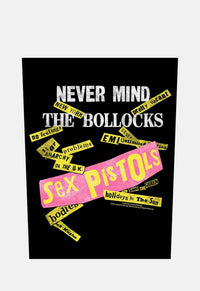 Never Mind The Bollocks Album Tracks Back Patch
