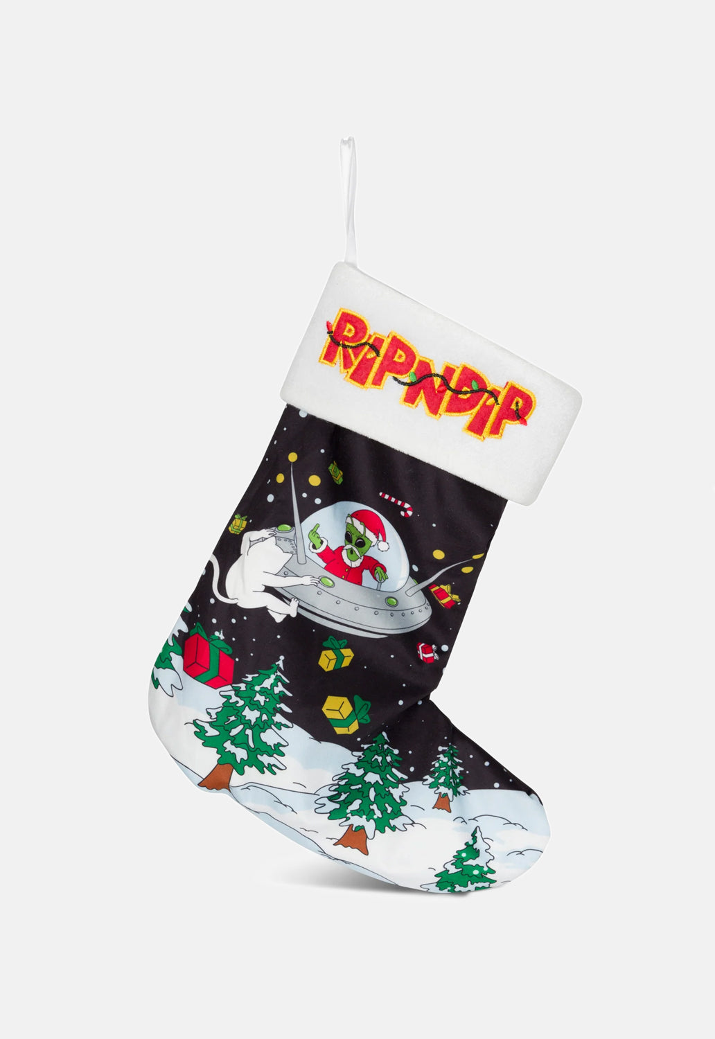 Space Santa Christmas Stocking