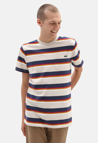 Signal Stripe Pocket Crew T-Shirt