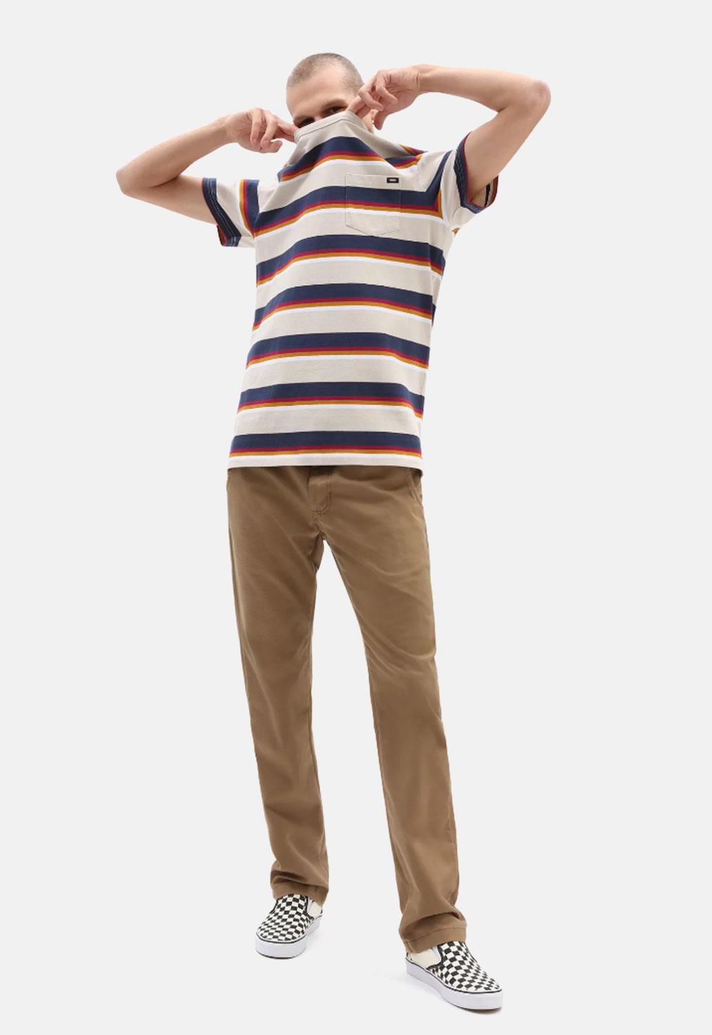 Signal Stripe Pocket Crew T-Shirt