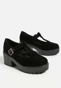 Sai Mary Janes 'Faux Suede Edition'