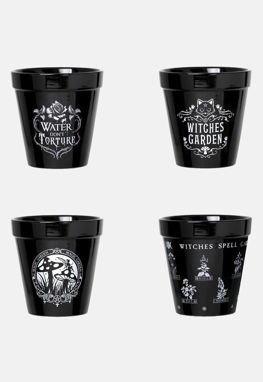 Witches Spell Garden Plant Pot