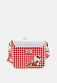 Sanrio Hello Kitty Gingham Cosplay Crossbody Bag